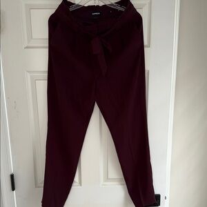 Women's Burgundy Pants